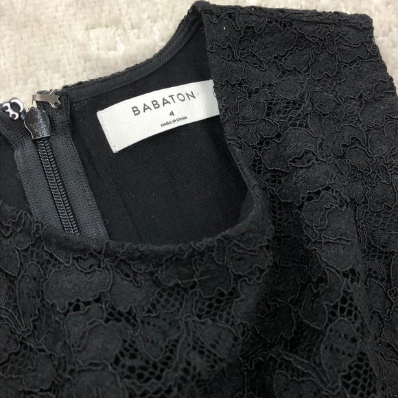 Babaton - Floral Lace Sleeveless Top - Picture 2 of 4